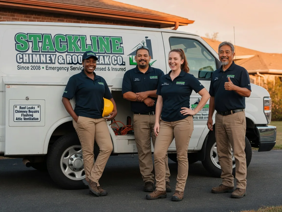 Chimney flashing repair company in Sheridan, MI